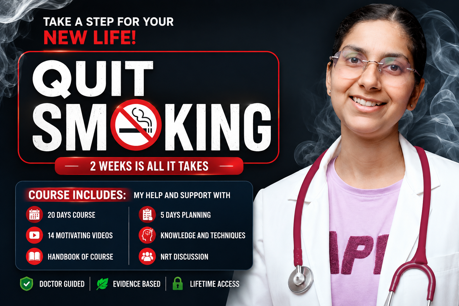 Quit Smoking in 2 Weeks